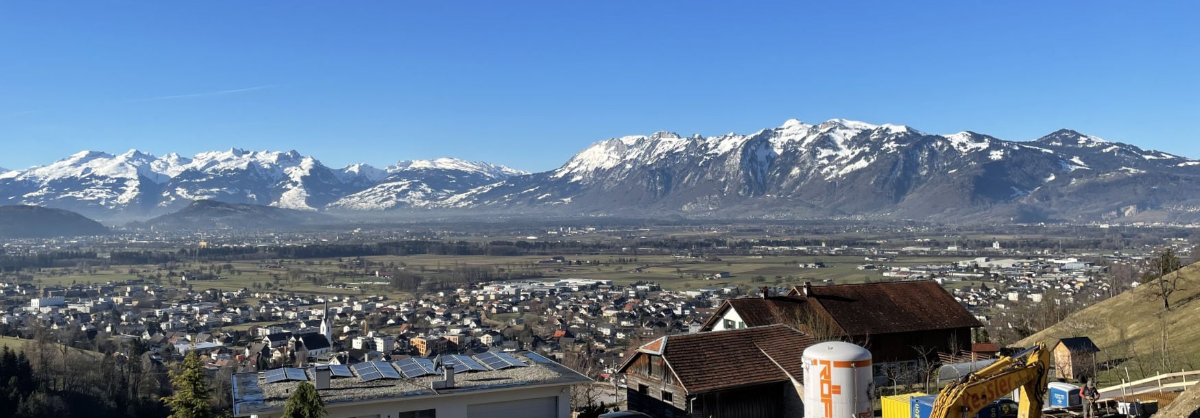 Baustart erfolgt, Weiler Churerhof